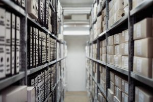 archive, boxes, documents