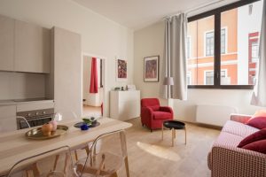 Wohnung eingerichtet